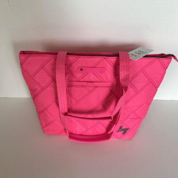 Lug Skyliner Tote Bag Magenta - Neon Hot Pink - Picture 7 of 13